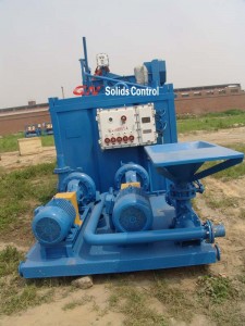 centrifugal pump in the jet mud mixing system